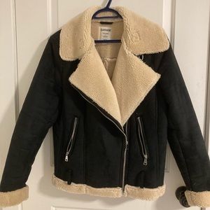 Garage Shearling Aviator Jacket